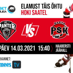 HC Panter vs NARVA PSK – meistriliiga viimane kodumäng sellel hooajal