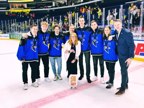 Eesti meeste koondisega võitsid MM-il pronksmedlai 7 HC Panter mängijat