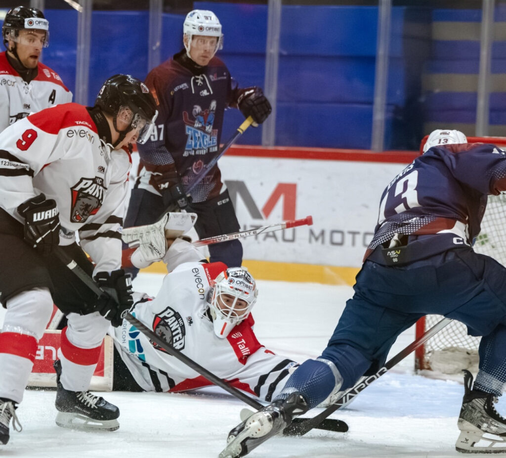 HC Panter esindusmeeskond tõusis Optibet hokiliigas esimeseks, duubelmeeskond sai Unibet hokiliigas kirja esimese võidu