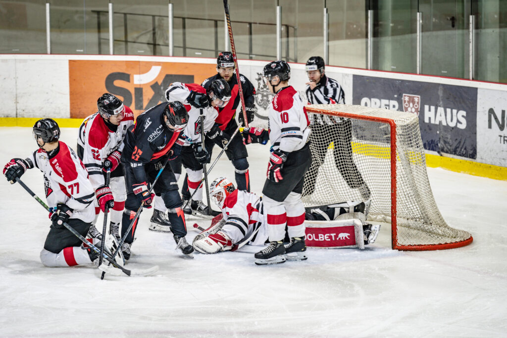 HC Panter sai nädalavahetusel Optibet hokiliigas kirja võidu ja kaotuse