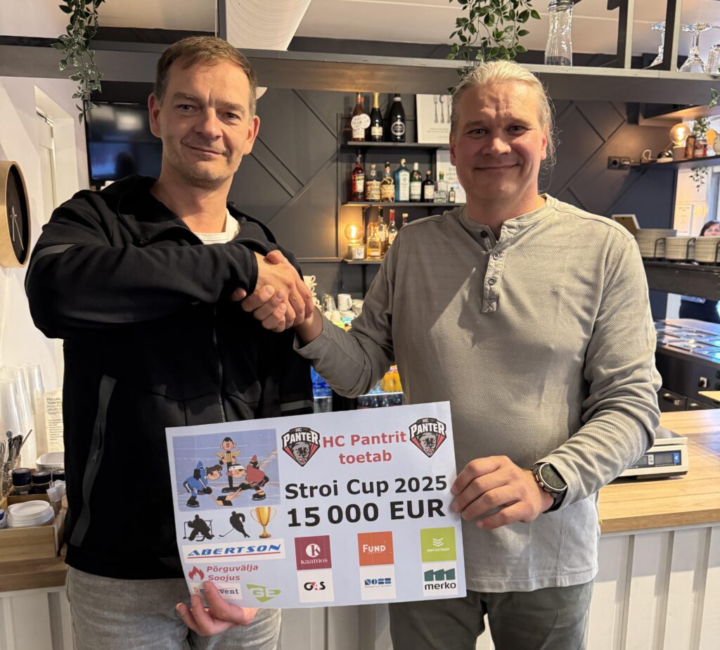Stroi Cup 2025 kogus HC Panteri toetuseks 15 000 eurot
